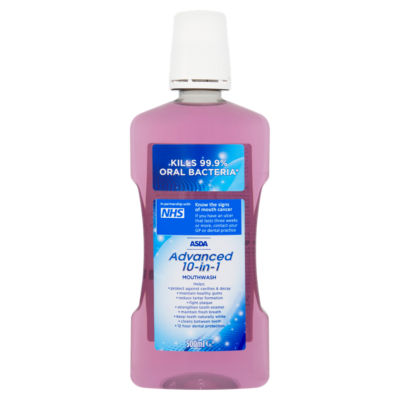 ASDA Advanced 6-in-1 Mouthwash