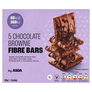 Chocolate Brownie Fibre Bars 5 x 24g (120g) thumbnail 2