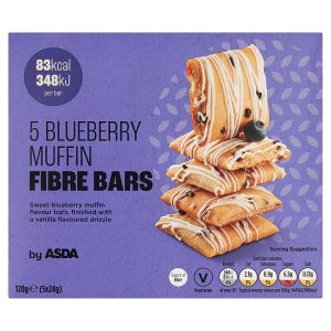 Blueberry Muffin Fibre Bars 5 x 24g (120g) thumbnail 2