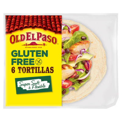 6 Regular Gluten Free Tortilla Wraps 216G thumbnail 2