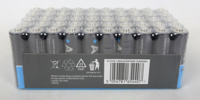 50 AA Long Life Super Alkaline Batteries thumbnail 3