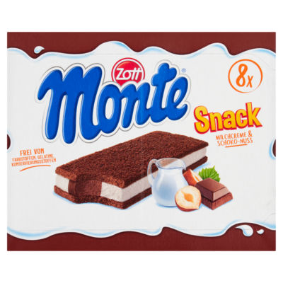 Zott Monte Chocolate & Hazelnut Flavour Snack Pack