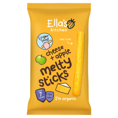 Cheese + Apple Melty Sticks from 7 Months 16g