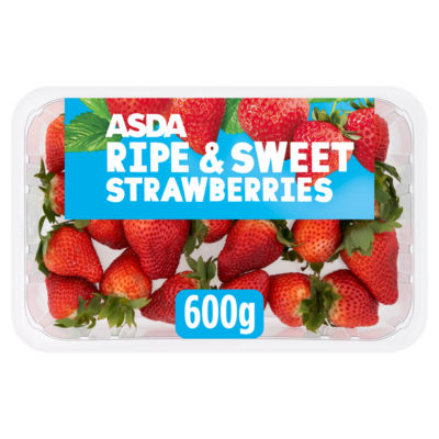 ASDA Ripe & Sweet Strawberries 600g