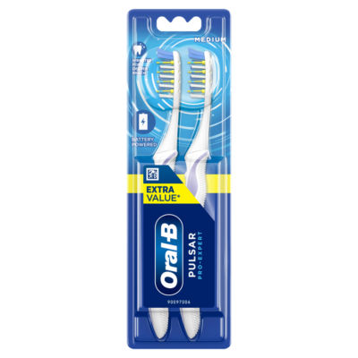 ORAL-B PRO-CLEAN PULSAR Battery-Powered Toothbrush –  Superior 5-Way Plaque Removal, 2 thumbnail 2