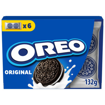 OREO Original Vanilla Sandwich Cookies 6 bags 132 g thumbnail 2