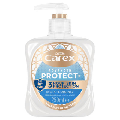 Carex Advanced Protect Moisturising Antibacterial Hand Wash 250ml thumbnail 2