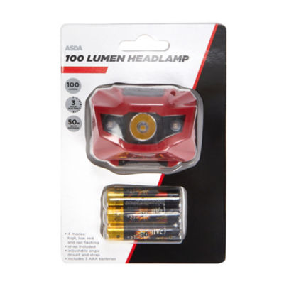 100 Lumen Head Torch thumbnail 2