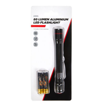 80 Lumen Aluminium LED Flashlight