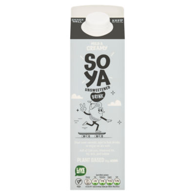 Unsweetened Soya 1 Litre thumbnail 2