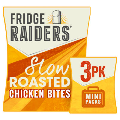 Slow Roasted Chicken Snack Bites 3 x 22.5g thumbnail 2