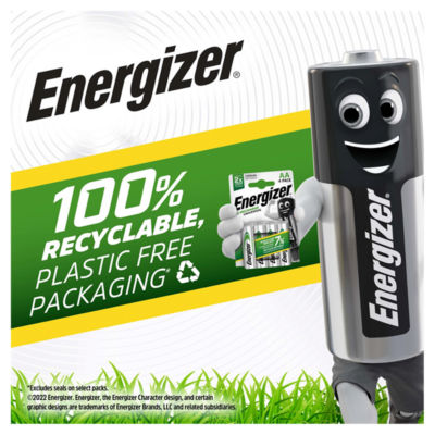 Accu Recharge Universal Rechargeable AA Batteries 4 Pack thumbnail 3