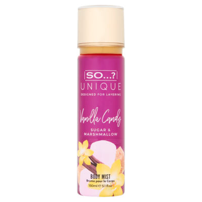 Unique Vanilla Candy Sugar & Marshmallow Body Mist 150ml thumbnail 2