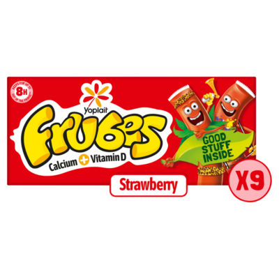 Kids Strawberry Yoghurt Tubes 9 x 37g thumbnail 2
