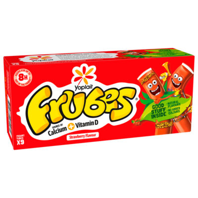 Kids Strawberry Yoghurt Tubes 9 x 37g thumbnail 3