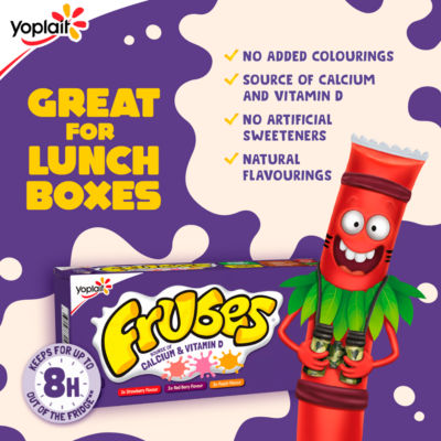 Kids Strawberry, Red Berry & Peach Yoghurt Tubes 9 x 37g thumbnail 4
