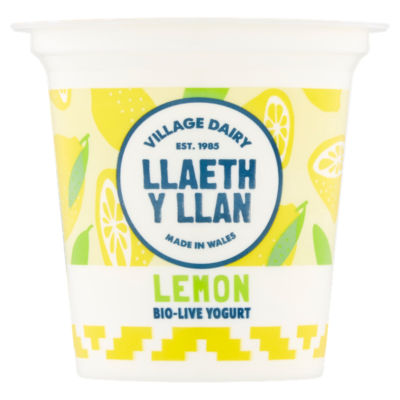 Llaeth y Llan Lemon Bio-Live Yogurt 125g thumbnail 2
