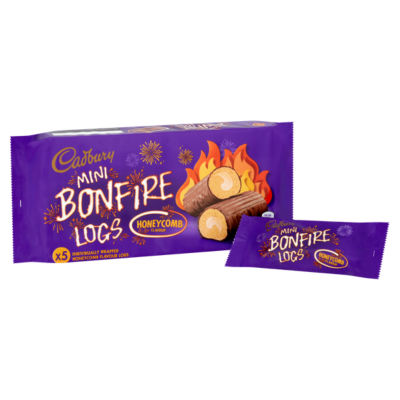 Halloween Mini Bonfire Logs Honeycomb Flavour Cakes 5 Pack thumbnail 3