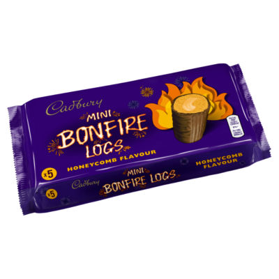 Halloween Mini Bonfire Logs Honeycomb Flavour Cakes 5 Pack thumbnail 4