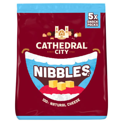 Kids Nibbles Mild Lighter Cheddar Cheese 5x16g