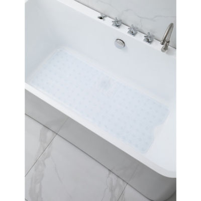 Clear Extra Long PVC Bath Mat thumbnail 2