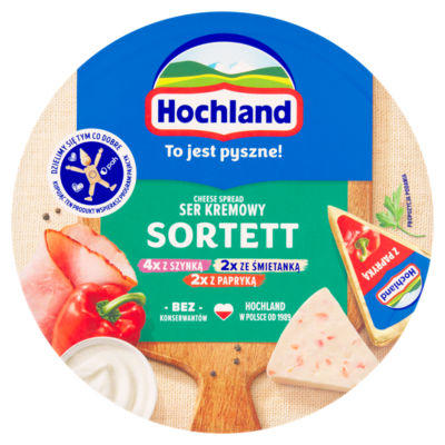 Sortett Cheese Spread Triangles Mix Flavours 180g