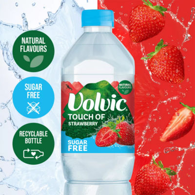 Touch of Fruit Strawberry Sugar Free Still Flavoured Water 1.5L thumbnail 3