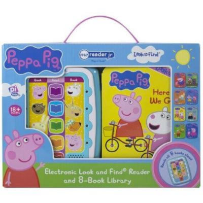 Peppa Pig: Me Reader Jr Electronic Look and Find Reader and 8-Book Library Sound Book Set - PI Kids thumbnail 2