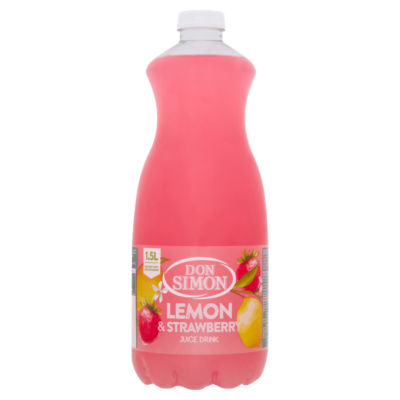 Lemon & Strawberry Juice Drink 1.5L thumbnail 2
