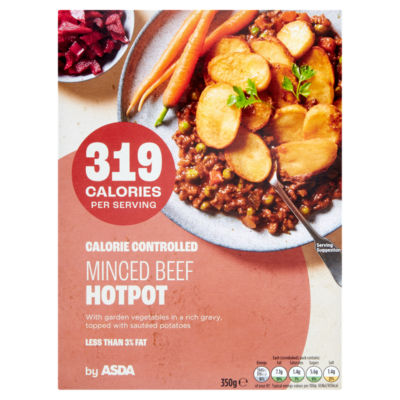 Calorie Controlled Minced Beef Hotpot 350g thumbnail 2