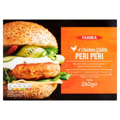 Chicken Grills Peri Peri 4 x 65 (260g)
