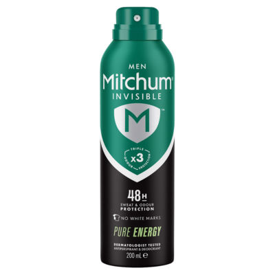 Men Pure Energy Antiperspirant & Deodorant 200ml thumbnail 2