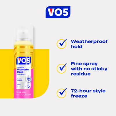 Invisible Ultimate Hold Hairspray 300g thumbnail 3
