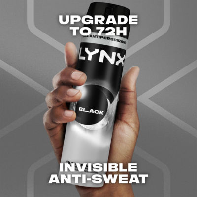 Black Anti-Perspirant Aerosol 250 ml thumbnail 3