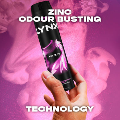 Aerosol Body Spray Excite 250 ml thumbnail 4