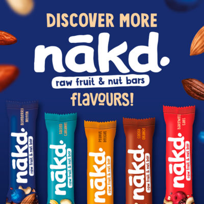 nakd. Blueberry Muffin Fruit & Nut Bars 3 x 35g thumbnail 3