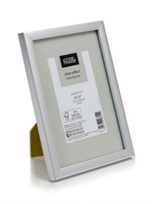 Silver Plastic Frame