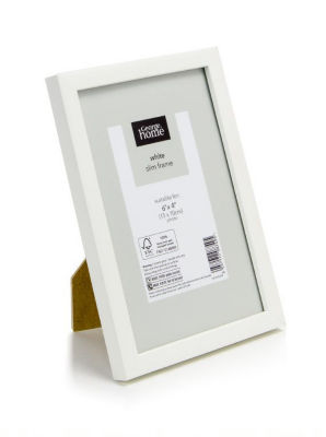 White Slim Photo Frame