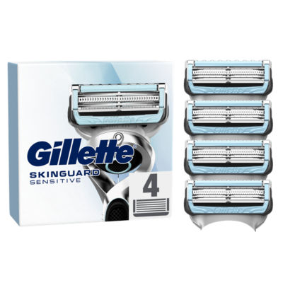 SkinGuard Sensitive, 4 Blade Refills