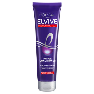L'Oreal Paris Elvive Colour Protect Anti-Brassiness Purple Conditioner 150ml thumbnail 2
