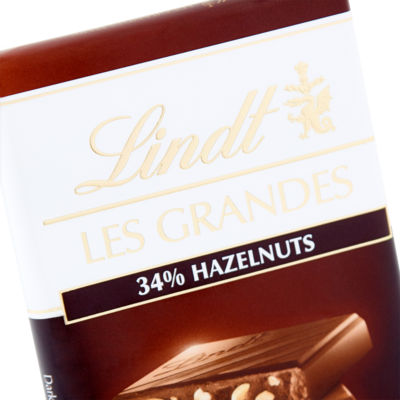 Les Grandes Dark Chocolate Hazelnut Bar 150g thumbnail 3