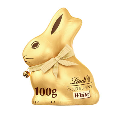 Lindt Gold Bunny White Chocolate 100G