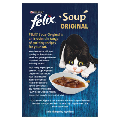 Soup Time Farm Selection Wet Cat Food 6x48g thumbnail 3