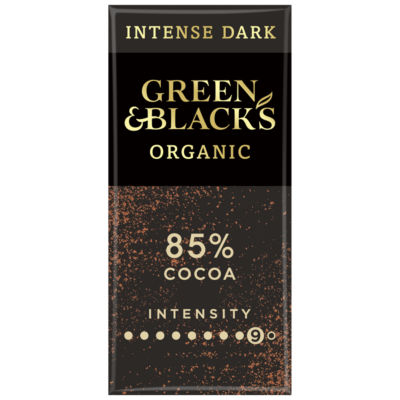 Green & Black's Organic 85% Dark Chocolate Bar