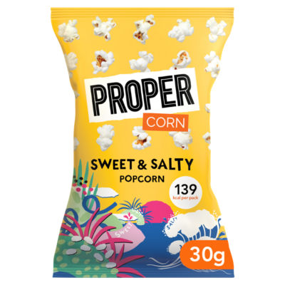 Sweet & Salty Popcorn 30g thumbnail 2