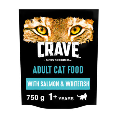 Natural Grain Free Adult Dry Cat Food Salmon & Whitefish thumbnail 2