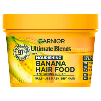 Ultimate Blends Hair Food, Banana 3-in-1 Dry Hair Mask Treatment, 400ml thumbnail 2