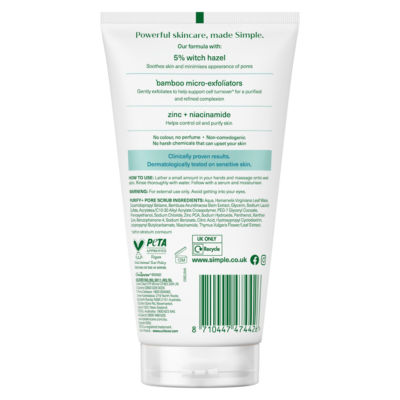Purify+ Pore Scrub 150 ml thumbnail 3