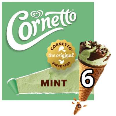 Mint Ice Cream Cones 6x 90 ml thumbnail 3