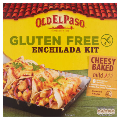 Old El Paso Mexican Gluten Free Cheesy Baked Enchilada Kit